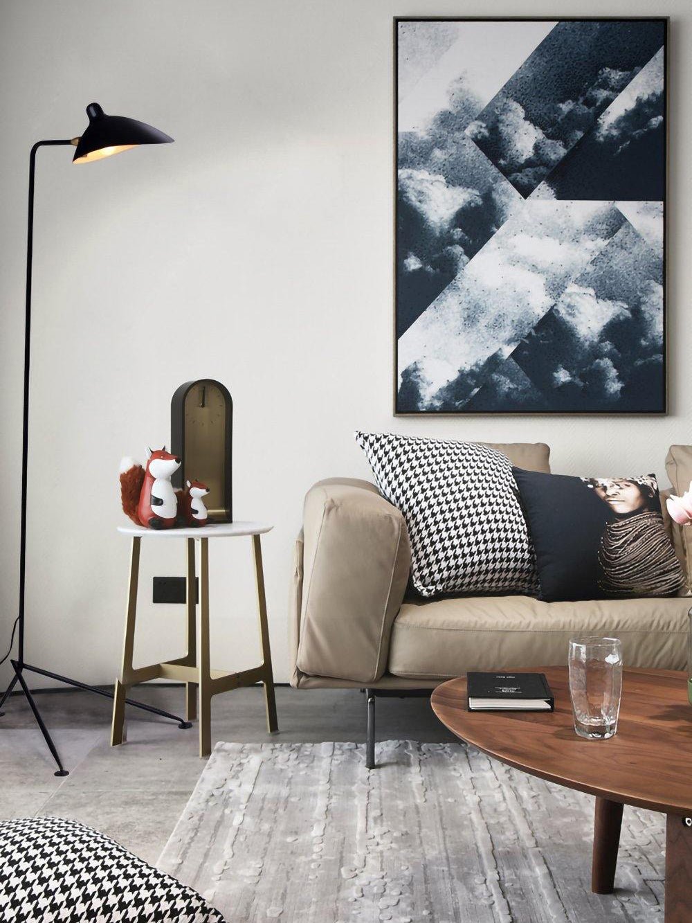 Vintage Metal Floor Lamp — Floor Lamp | Maison Monashee — view 39