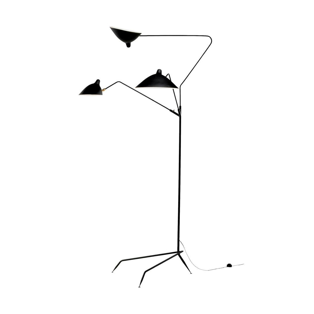 Vintage Metal Floor Lamp — Floor Lamp | Maison Monashee — view 48