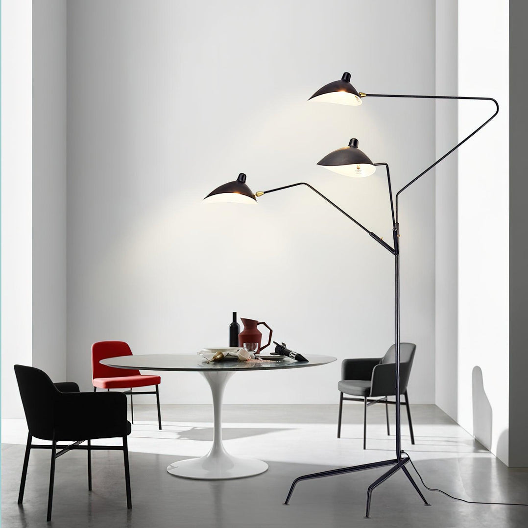 Vintage Metal Floor Lamp — Floor Lamp | Maison Monashee — view 58