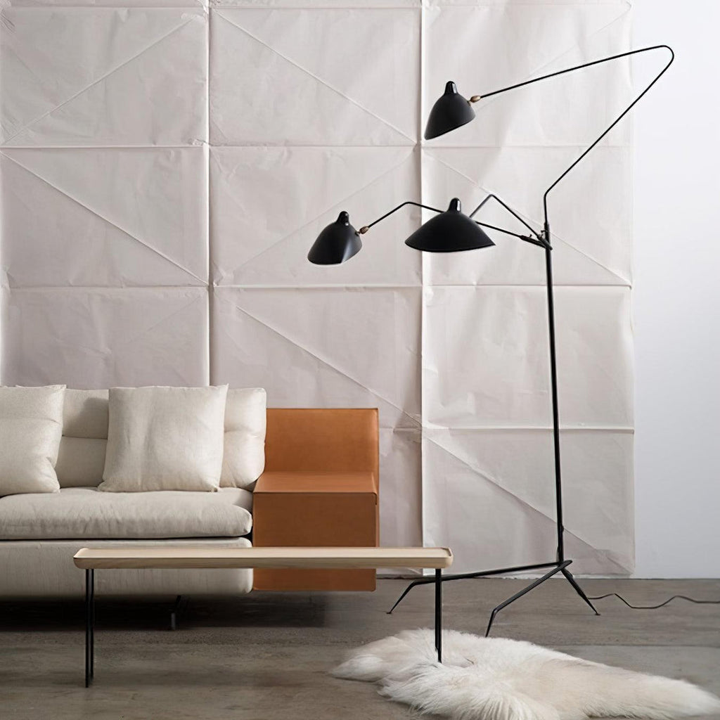 Vintage Metal Floor Lamp — Floor Lamp | Maison Monashee — view 59