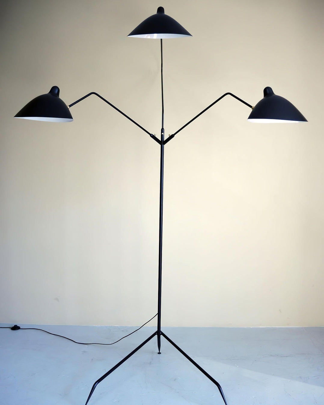 Vintage Metal Floor Lamp — Floor Lamp | Maison Monashee — view 63