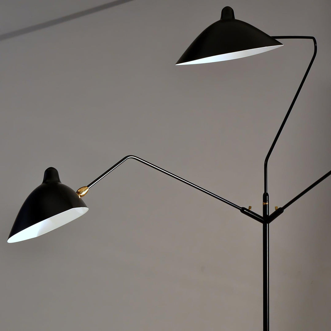 Vintage Metal Floor Lamp — Floor Lamp | Maison Monashee — view 64