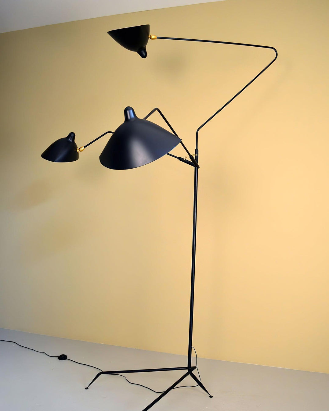 Vintage Metal Floor Lamp — Floor Lamp | Maison Monashee — view 65