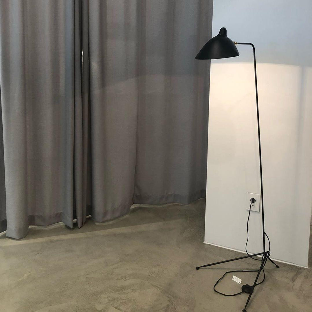 Vintage Metal Floor Lamp — Floor Lamp | Maison Monashee — view 68