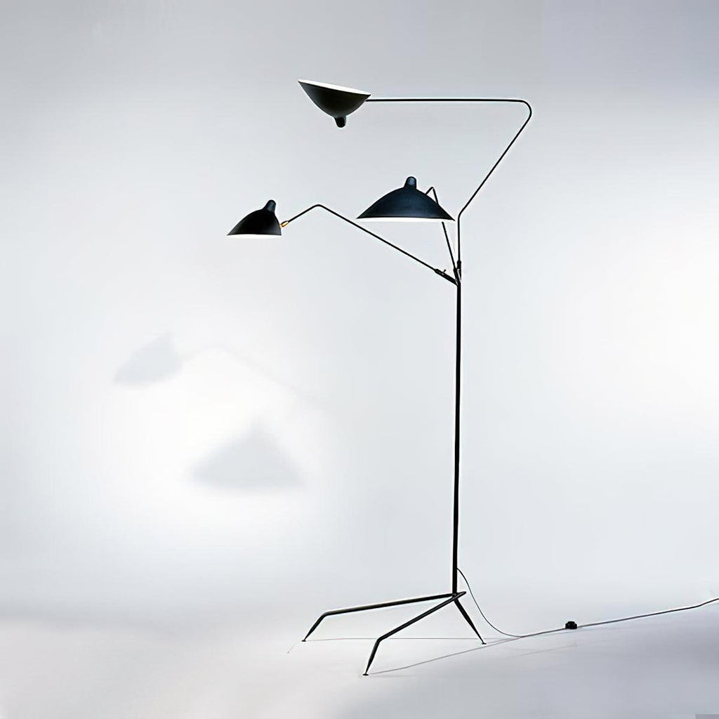 Vintage Metal Floor Lamp — Floor Lamp | Maison Monashee — view 69