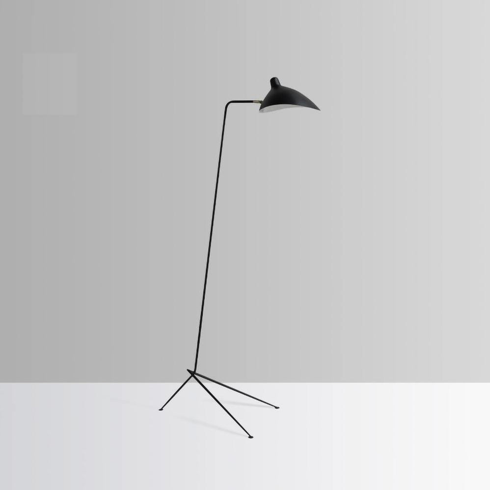 Vintage Metal Floor Lamp — Floor Lamp | Maison Monashee — view 80