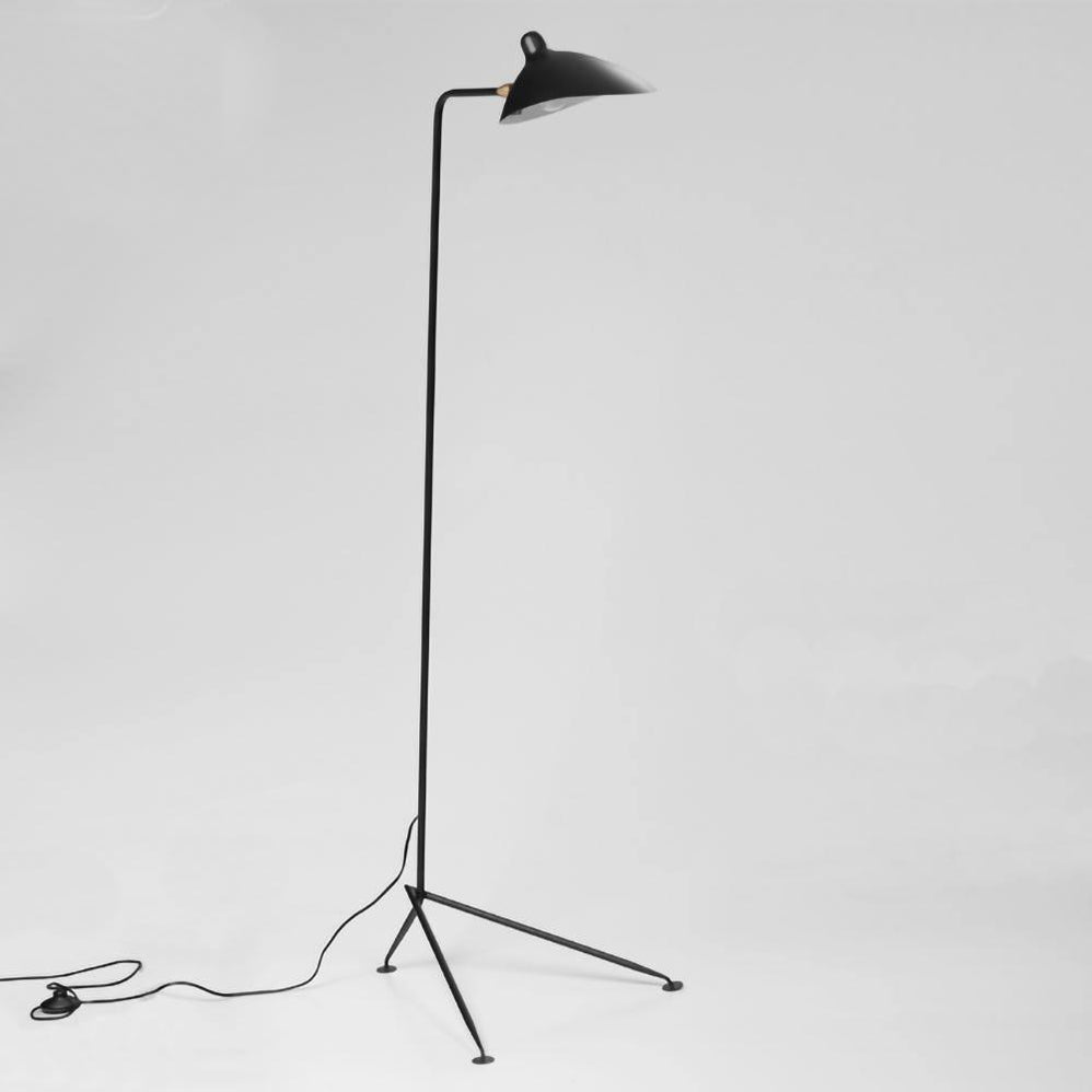 Vintage Metal Floor Lamp — Floor Lamp | Maison Monashee — view 81