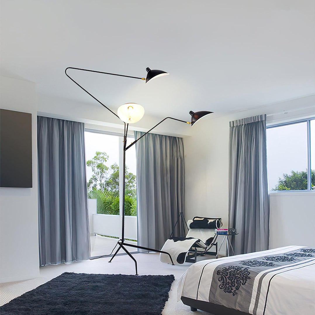Vintage Metal Floor Lamp — Floor Lamp | Maison Monashee — view 51