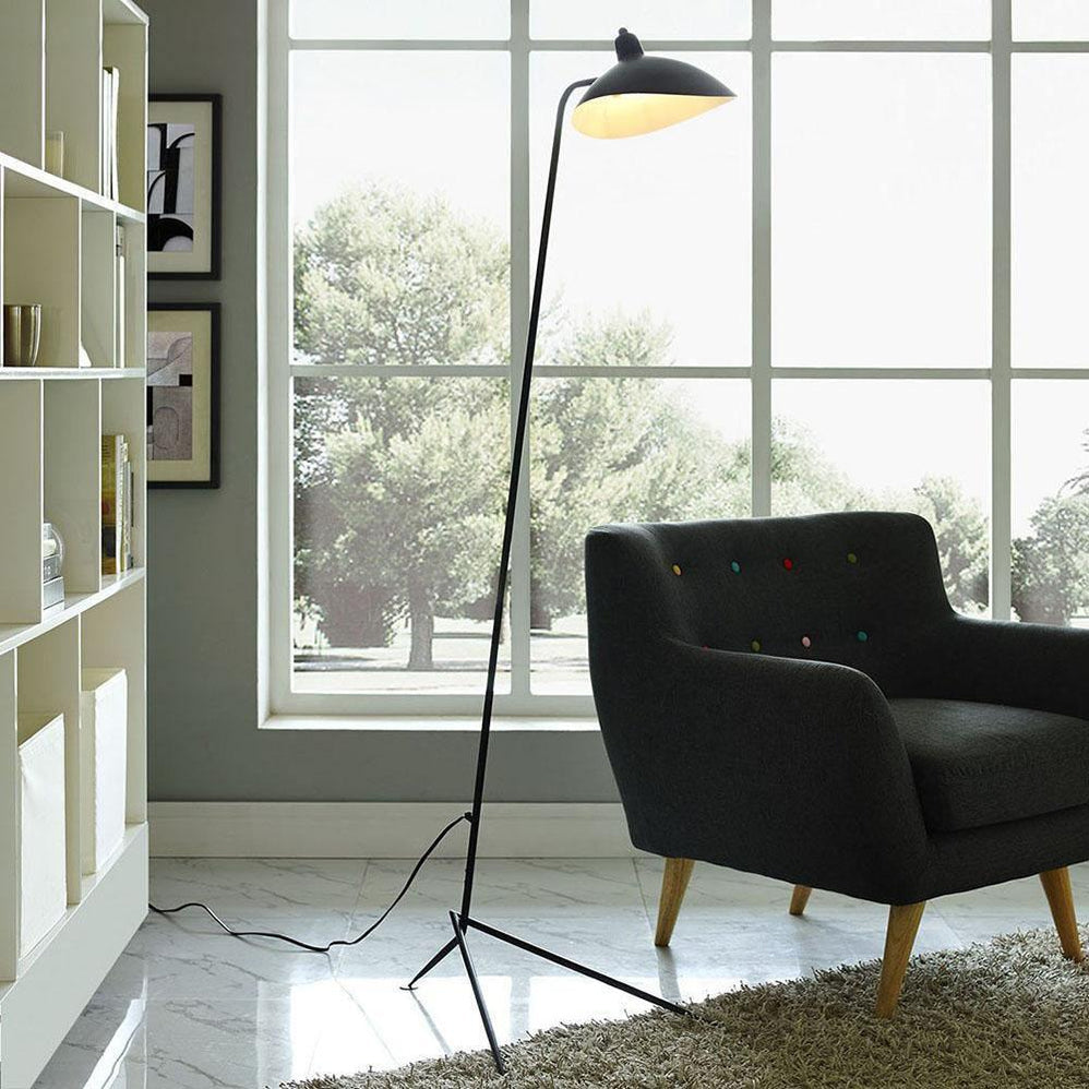 Vintage Metal Floor Lamp — Floor Lamp | Maison Monashee — view 56
