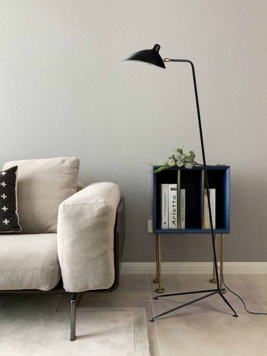 Vintage Metal Floor Lamp — Floor Lamp | Maison Monashee — view 7