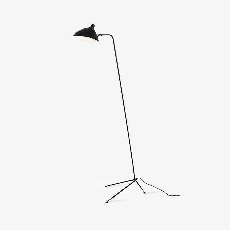 Vintage Metal Floor Lamp — Floor Lamp | Maison Monashee — view 28