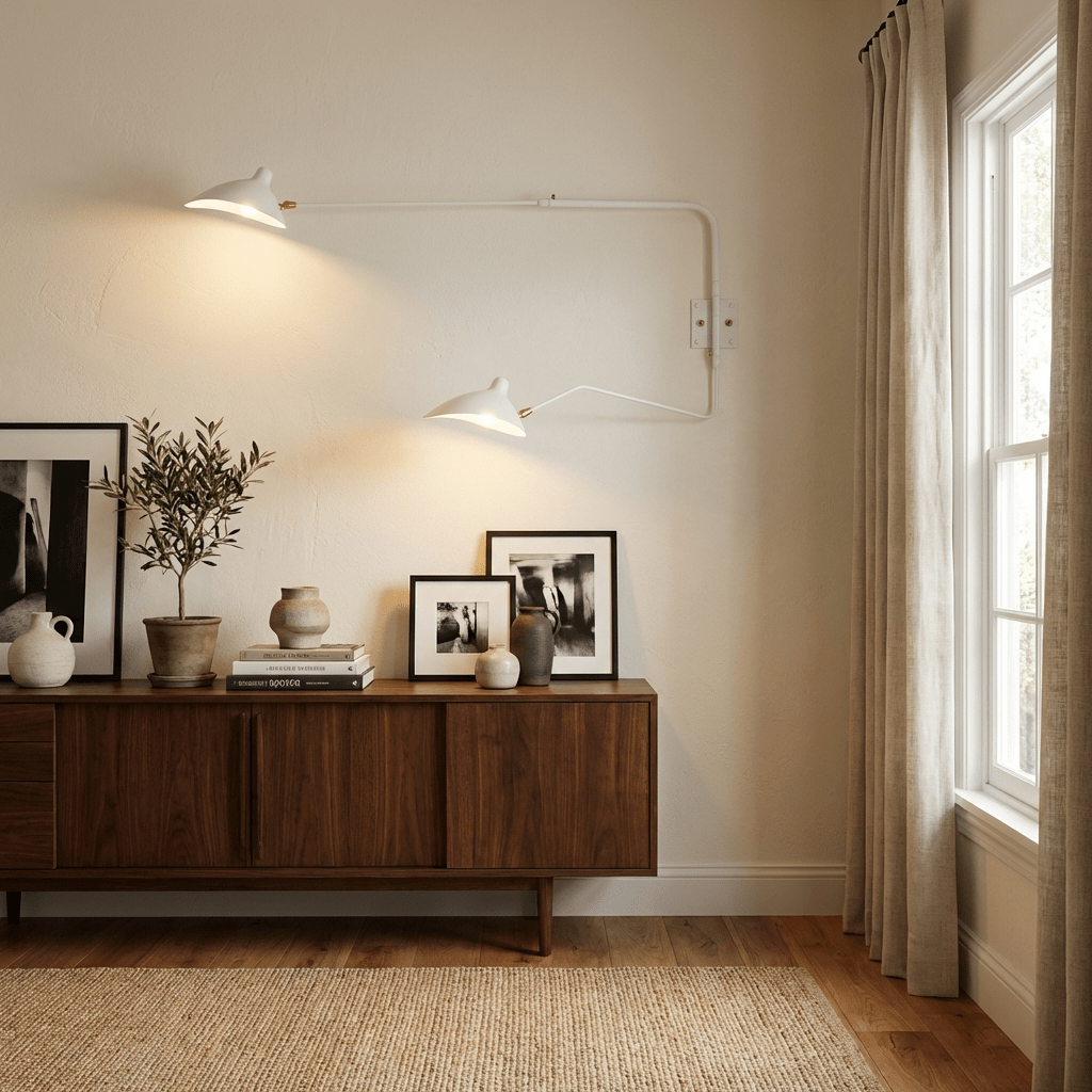 Midcentury Modern Wall Light — Wall Sconce | Maison Monashee — view 5