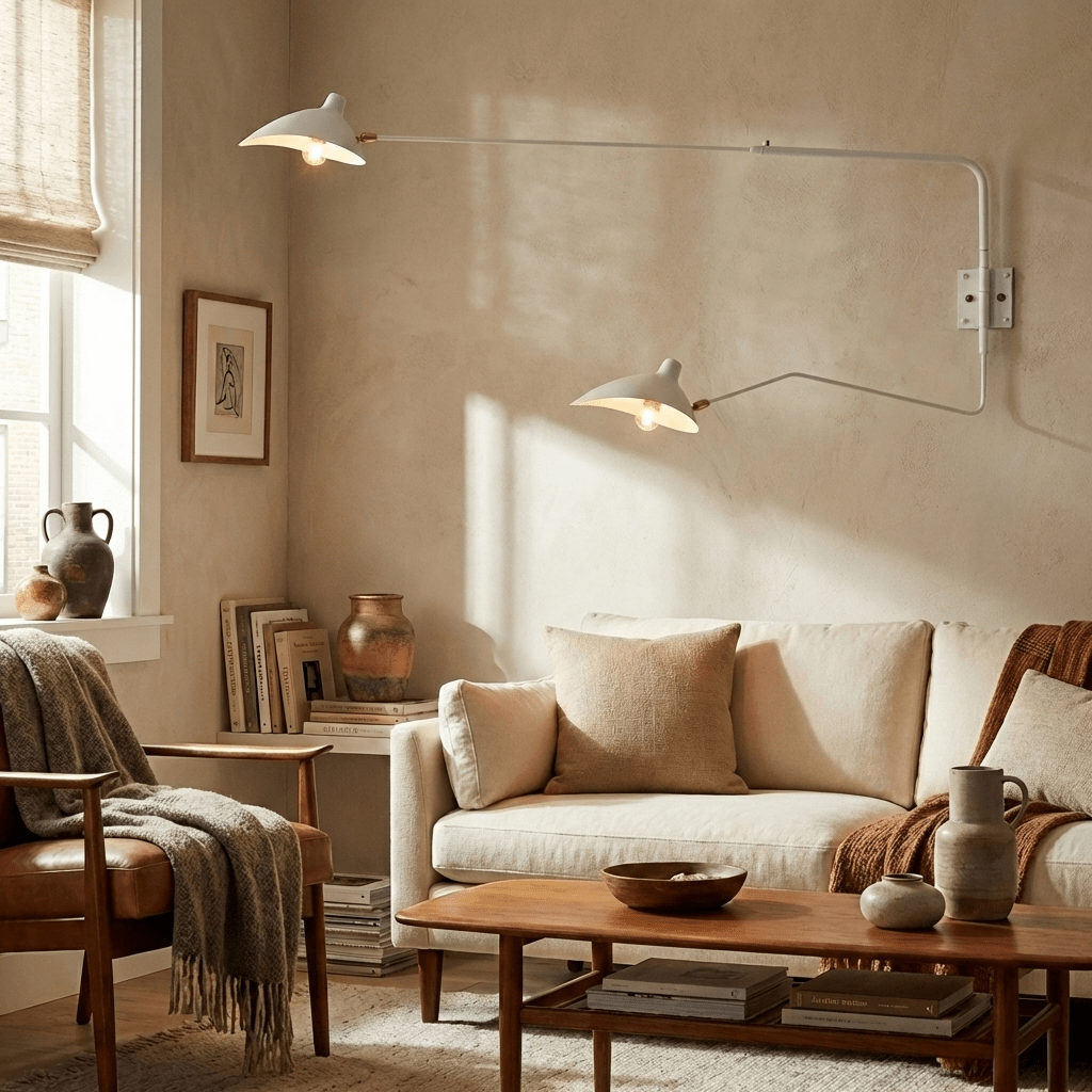 Midcentury Modern Wall Light — Wall Sconce | Maison Monashee — view 3