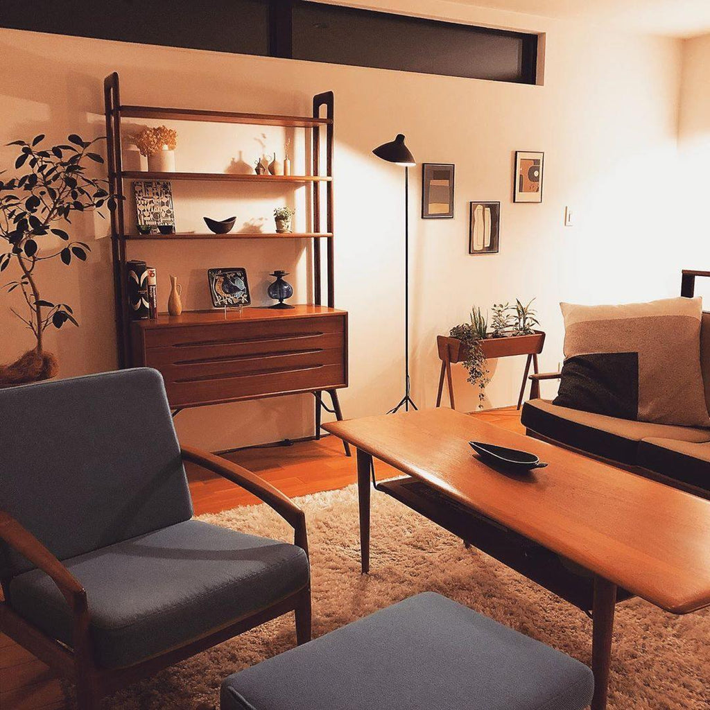 Vintage Metal Floor Lamp — Floor Lamp | Maison Monashee — view 16