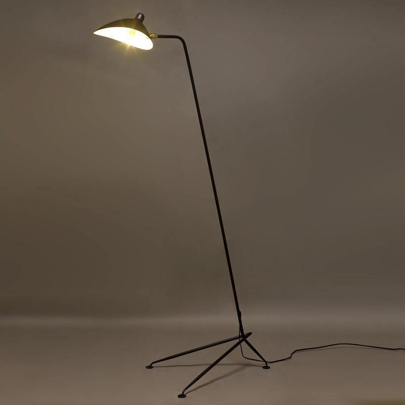 Vintage Metal Floor Lamp — Floor Lamp | Maison Monashee — view 26