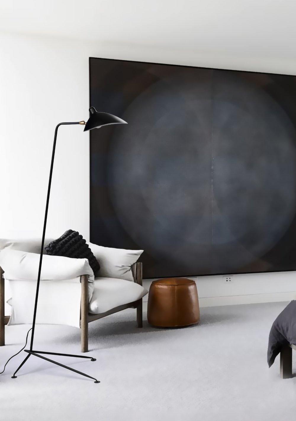 Vintage Metal Floor Lamp — Floor Lamp | Maison Monashee — view 19