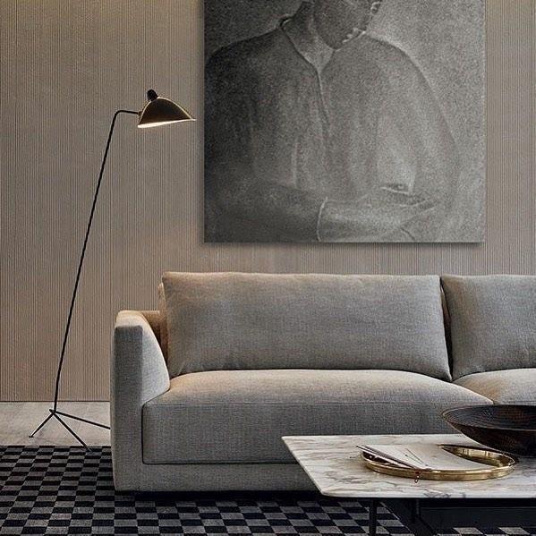 Vintage Metal Floor Lamp — Floor Lamp | Maison Monashee — view 10