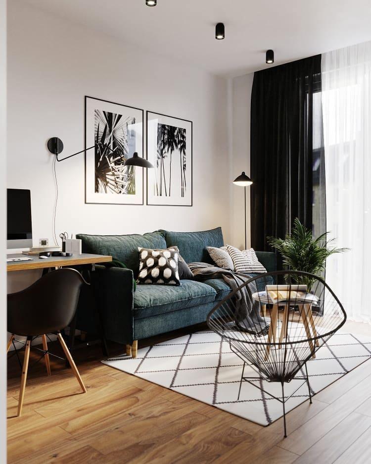 Vintage Metal Floor Lamp — Floor Lamp | Maison Monashee — view 20
