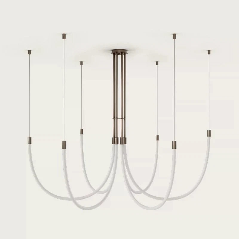 Contemporary Modern Chandelier Light — Chandelier | Maison Monashee — view 10