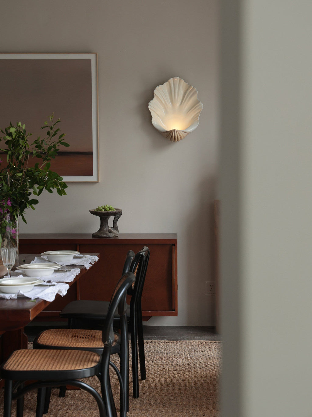 Scallop Shell Wall Sconce — Wall Sconce | Maison Monashee — view 22