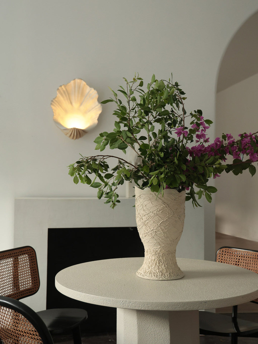 Scallop Shell Wall Sconce — Wall Sconce | Maison Monashee — view 12