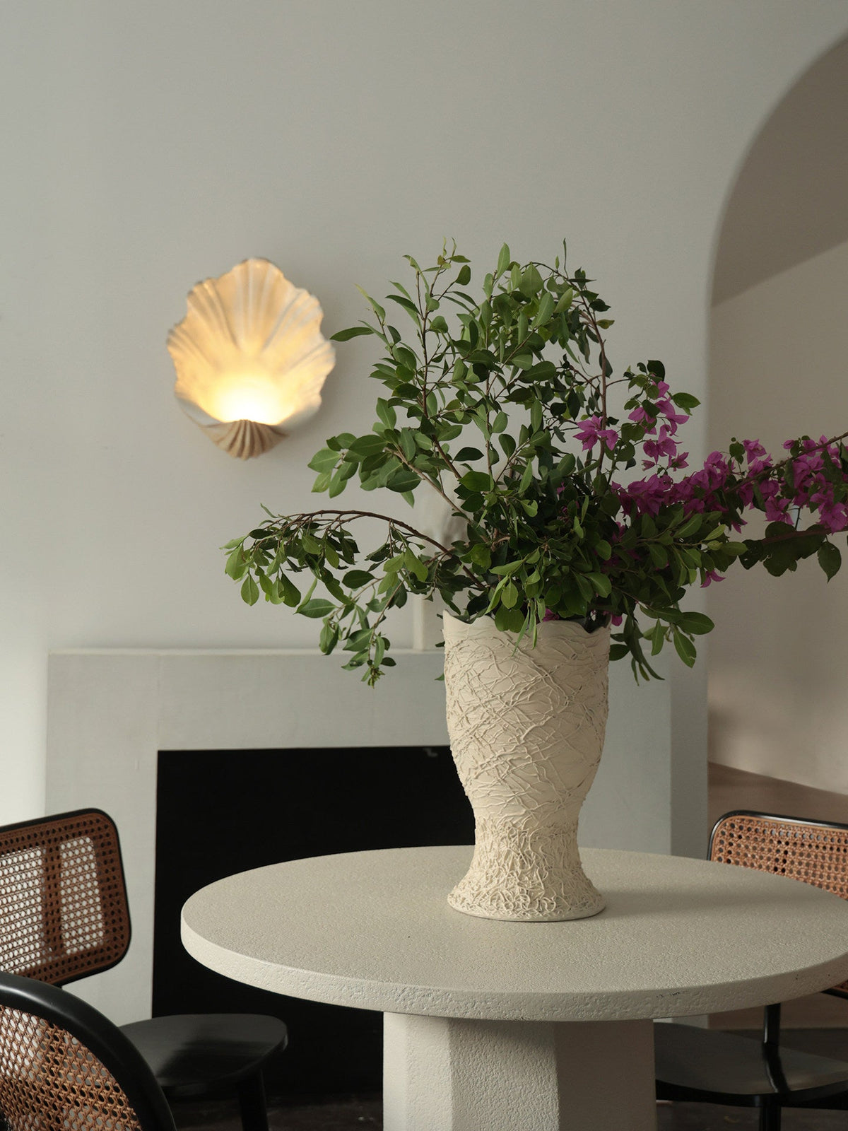 Scallop Shell Wall Sconce — Wall Sconce | Maison Monashee — view 12
