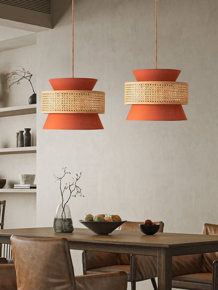 Rattan Kitchen Pendant Light — Pendant Light | Maison Monashee — view 7