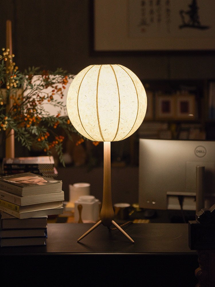 Round Globe Table Lamp — Table Lamp | Maison Monashee — view 15