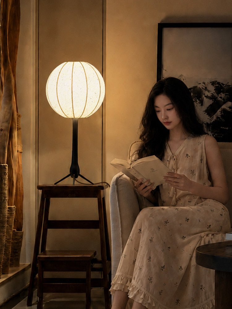 Round Globe Table Lamp — Table Lamp | Maison Monashee — view 6
