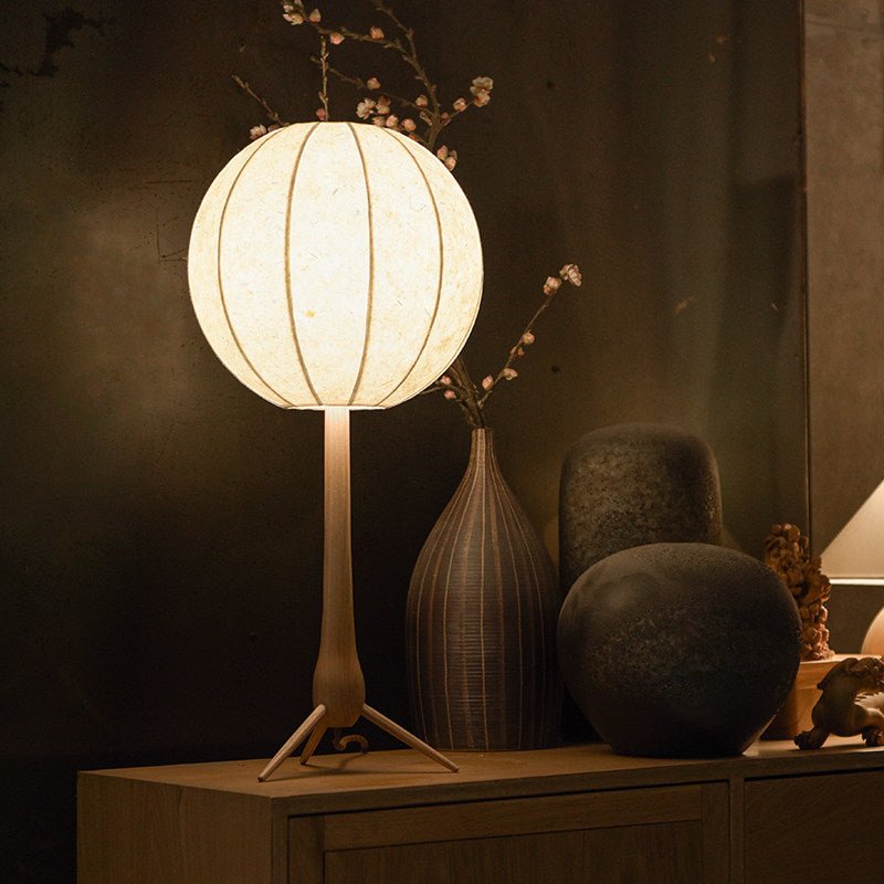 Round Globe Table Lamp — Table Lamp | Maison Monashee — view 4