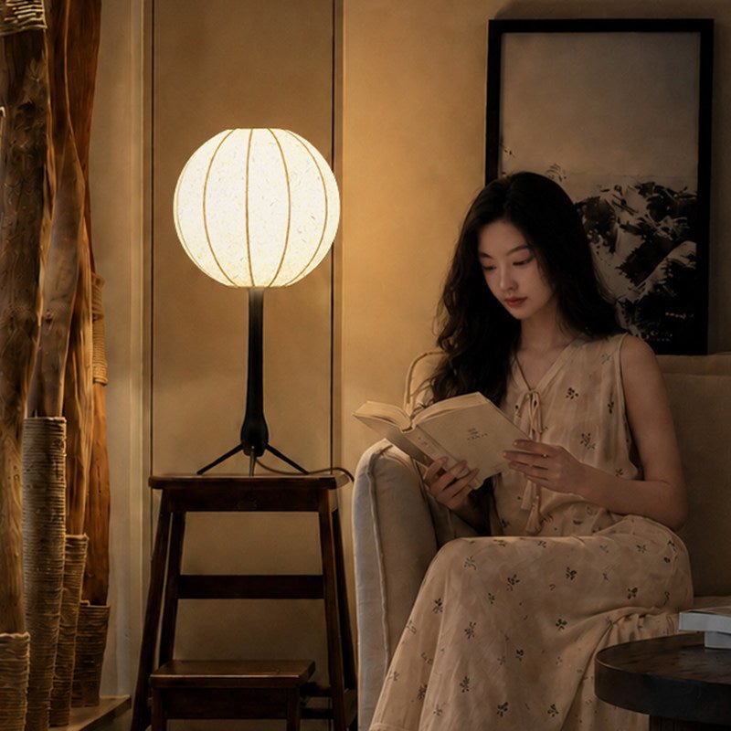 Round Globe Table Lamp — Table Lamp | Maison Monashee — view 8