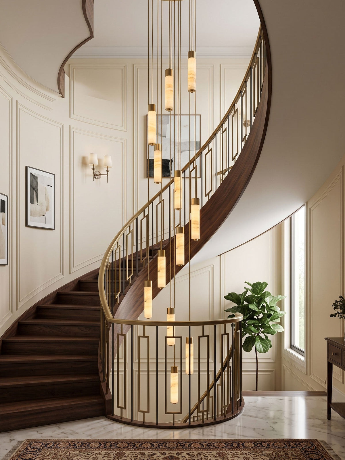 Kitchen Island Chandelier — Chandelier | Maison Monashee — view 4