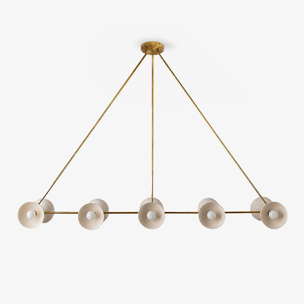 Minimalist Linear Chandelier — Chandelier | Maison Monashee