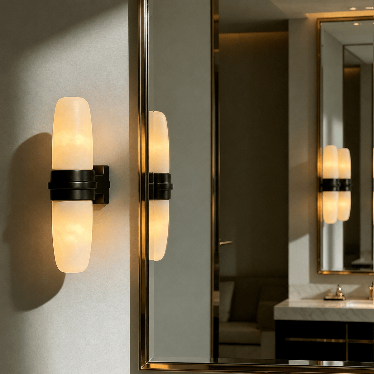 Glass Tube Wall Sconce — Wall Sconce | Maison Monashee — view 5