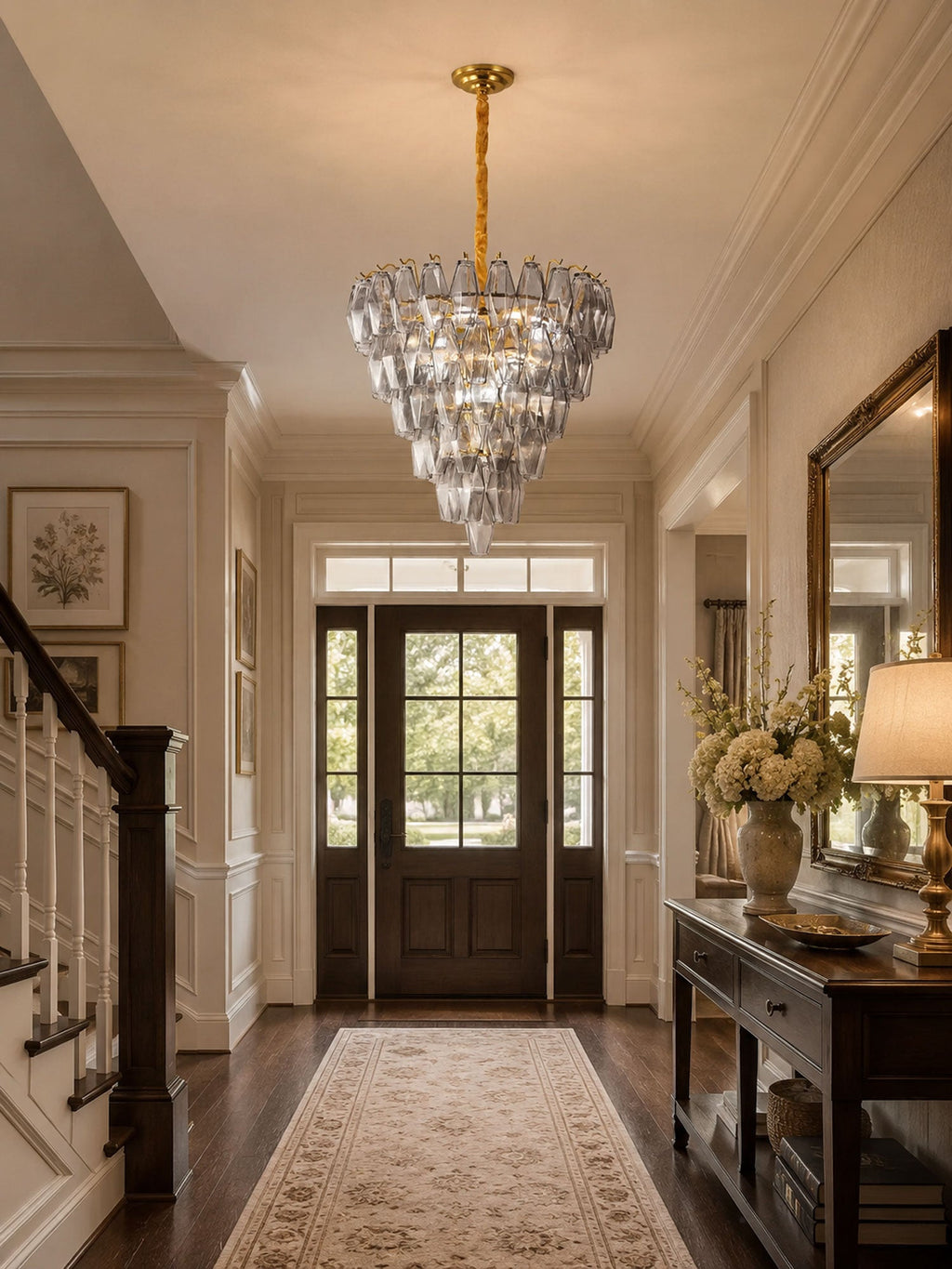 Empire Crystal Chandelier — Chandelier | Maison Monashee — view 4