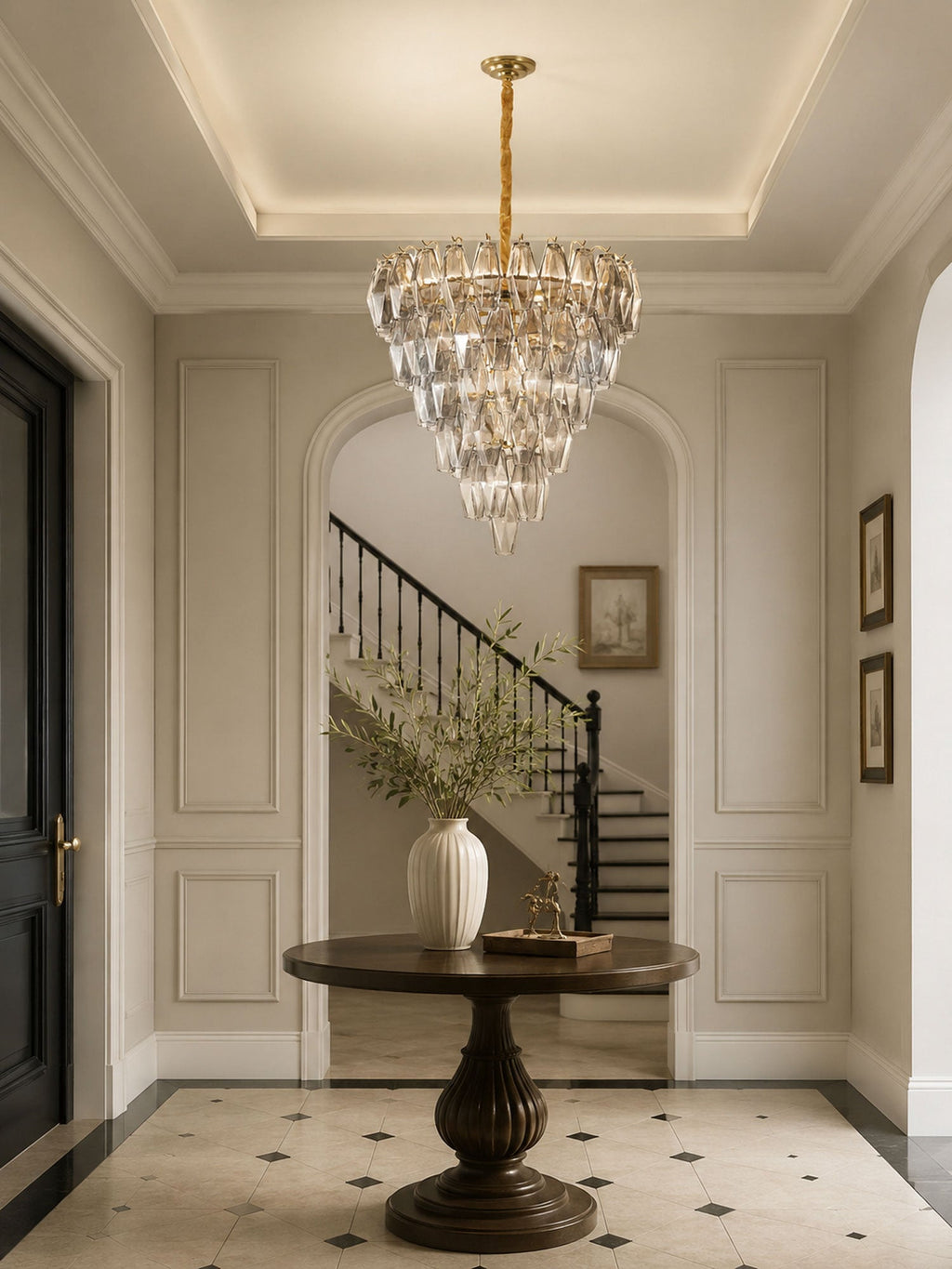 Empire Crystal Chandelier — Chandelier | Maison Monashee — view 7
