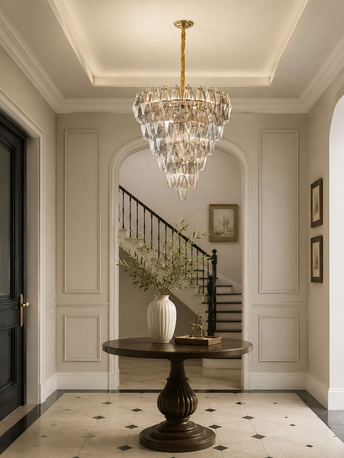 Empire Crystal Chandelier — Chandelier | Maison Monashee — view 7
