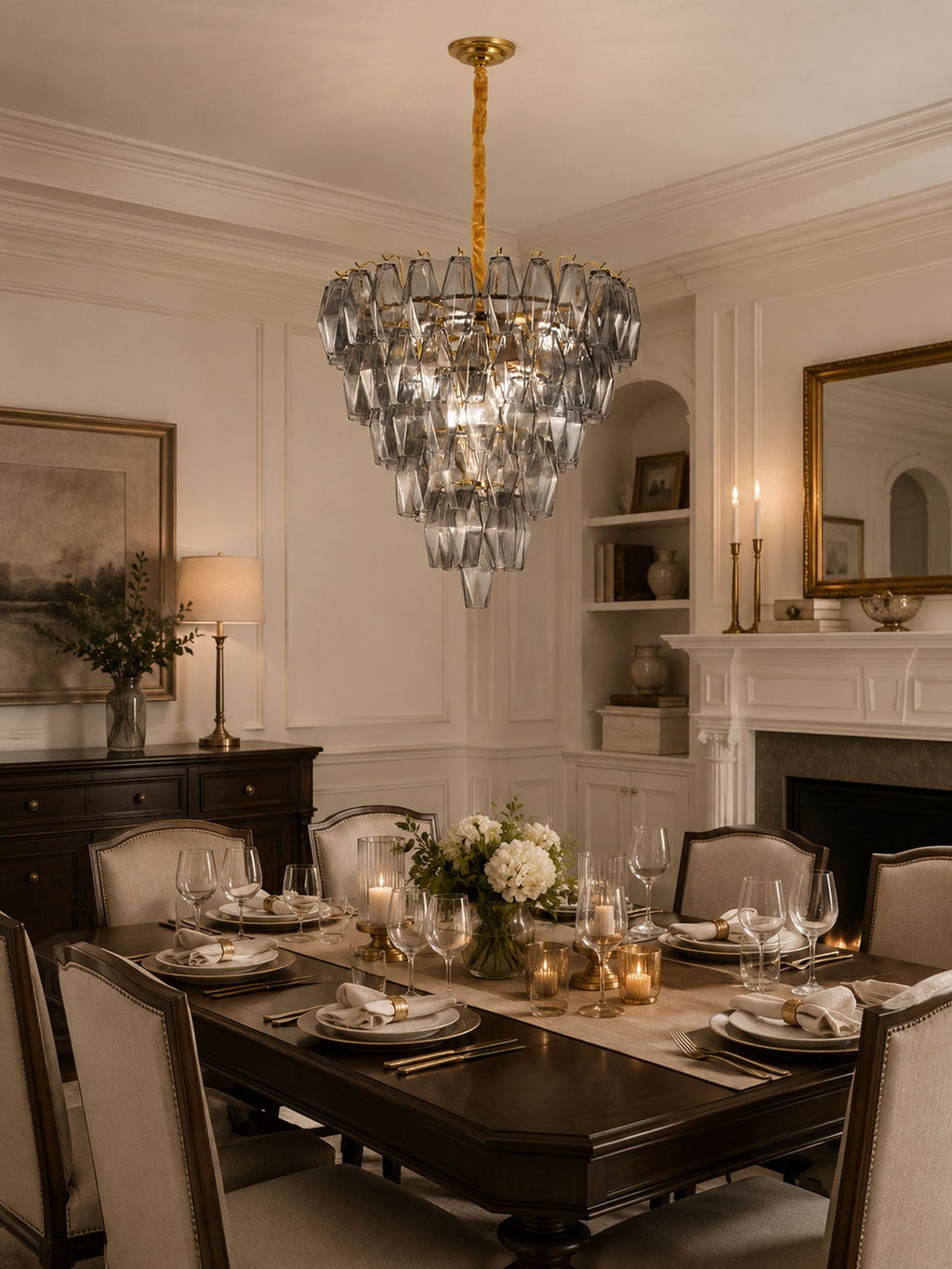 Empire Crystal Chandelier — Chandelier | Maison Monashee — view 6