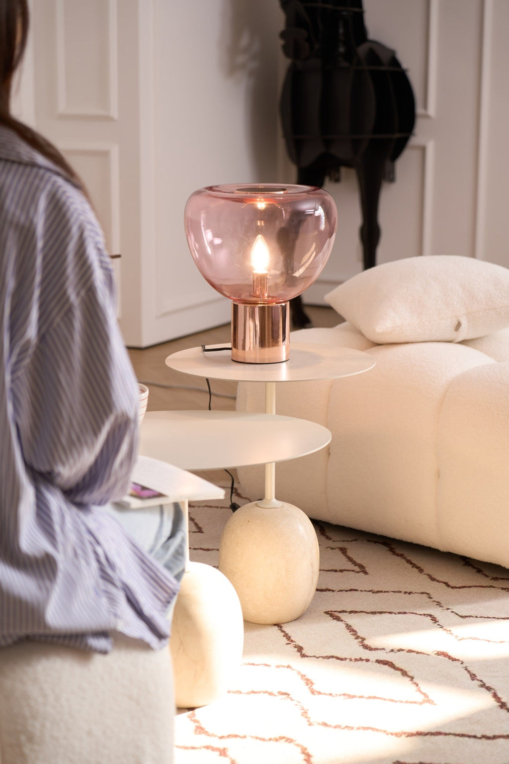 Bubble Glass Table Lamp — Table Lamp | Maison Monashee — view 11