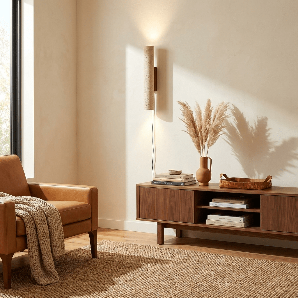 Modern Plug-In Wall Sconce — Wall Sconce | Maison Monashee — view 3
