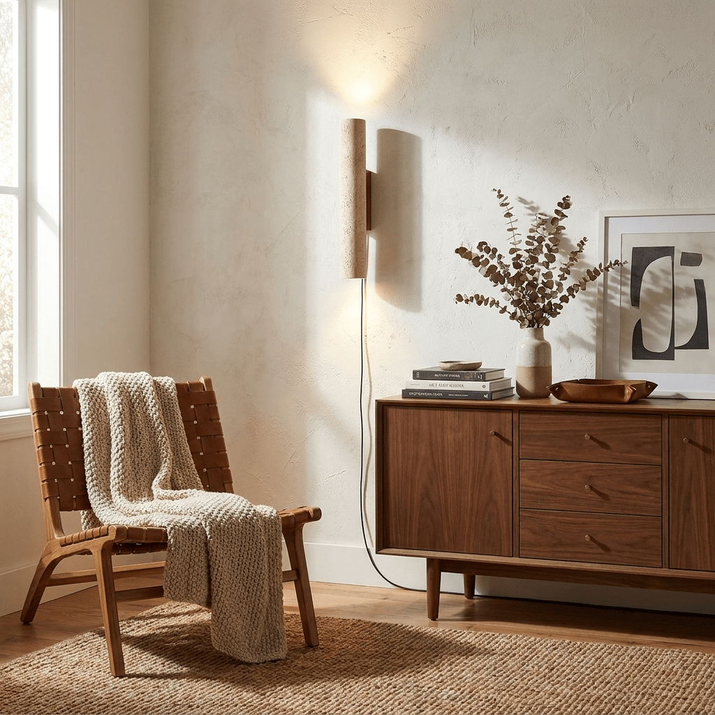 Modern Plug-In Wall Sconce — Wall Sconce | Maison Monashee — view 4