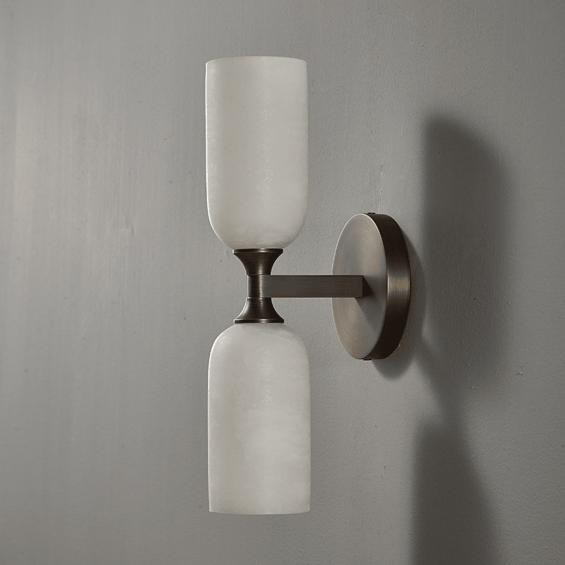 Double Wall Light Brass — Wall Sconce | Maison Monashee — view 9