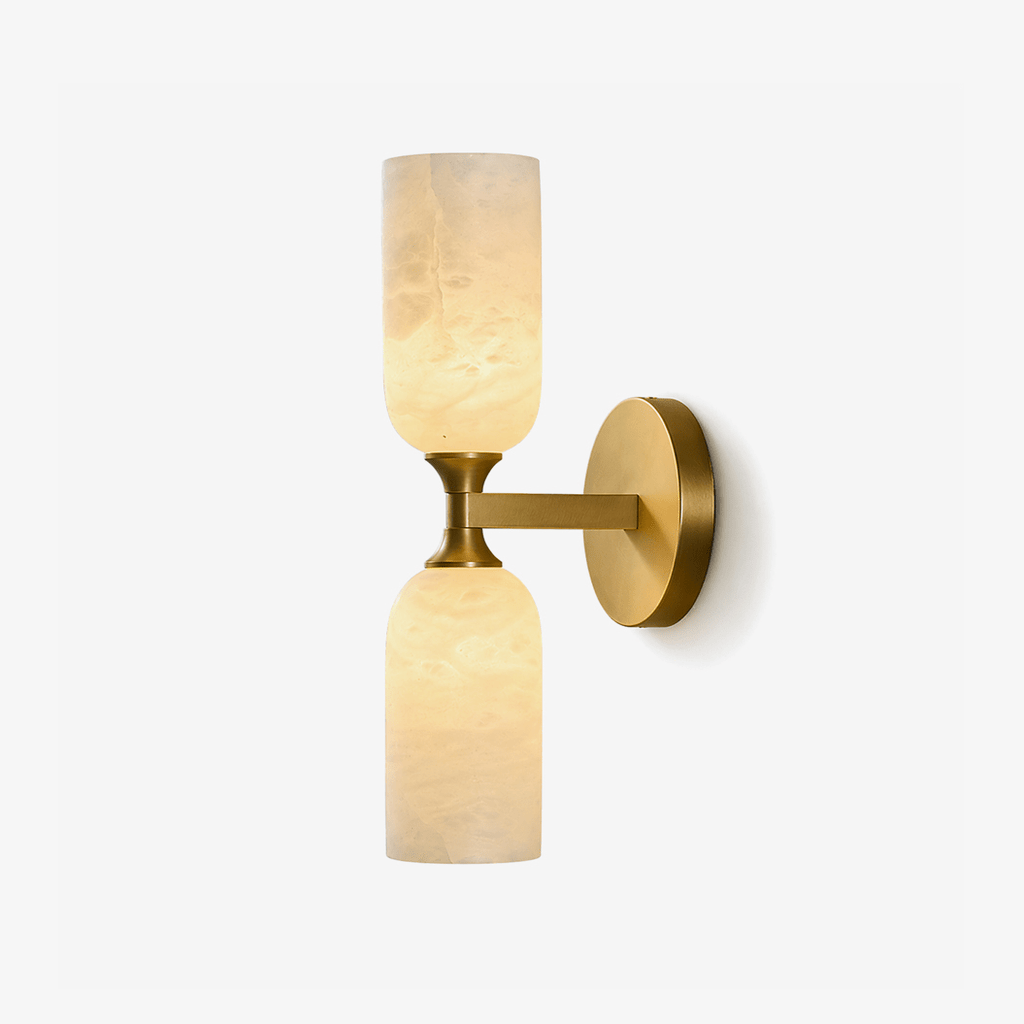 Double Wall Light Brass — Wall Sconce | Maison Monashee