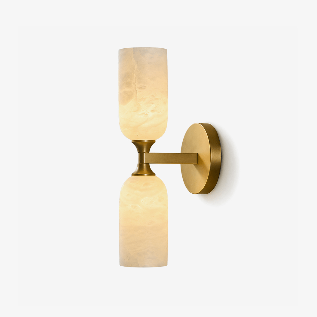 Double Wall Light Brass — Wall Sconce | Maison Monashee