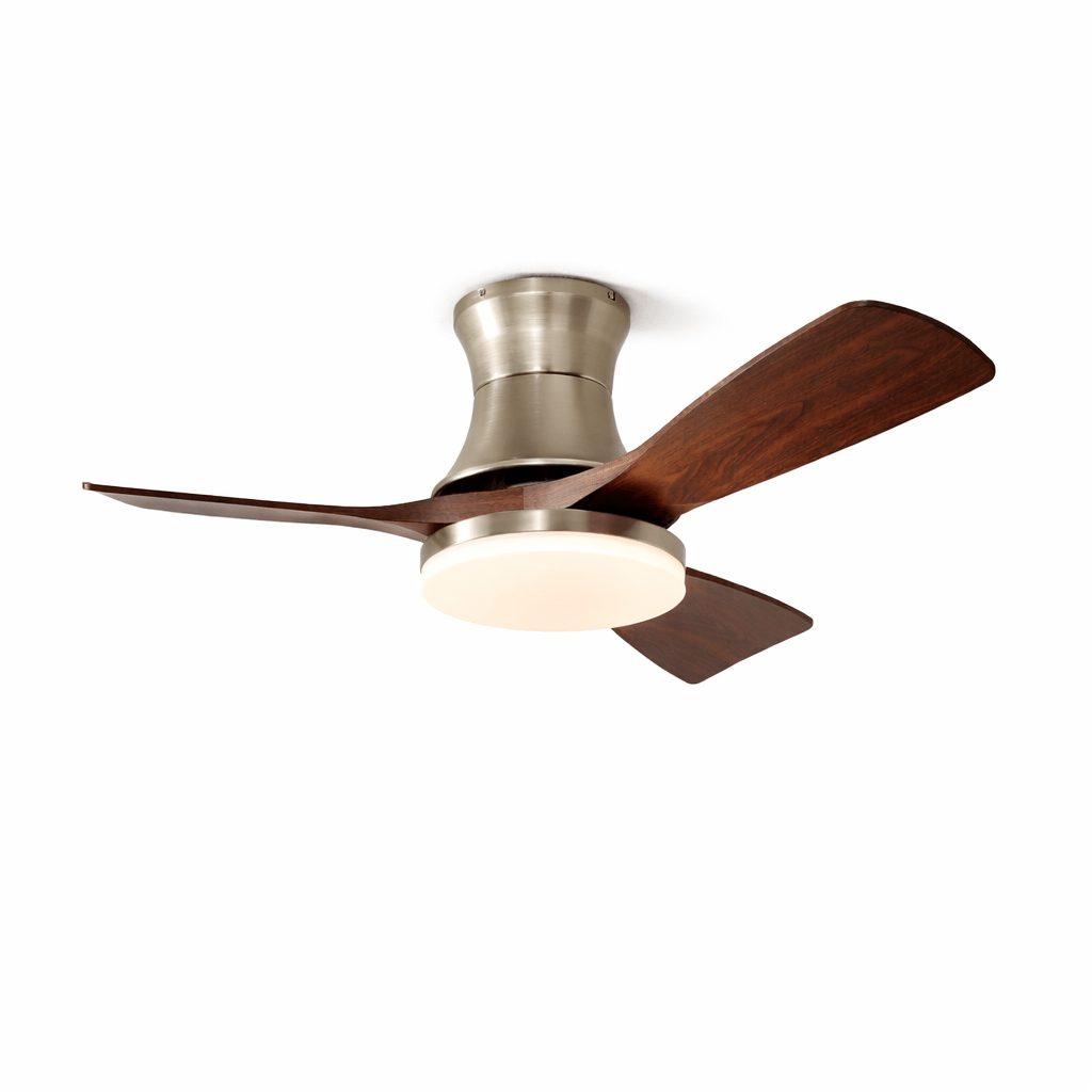 Ceiling Fan with Light Nickel — Ceiling Fan | Maison Monashee — view 4