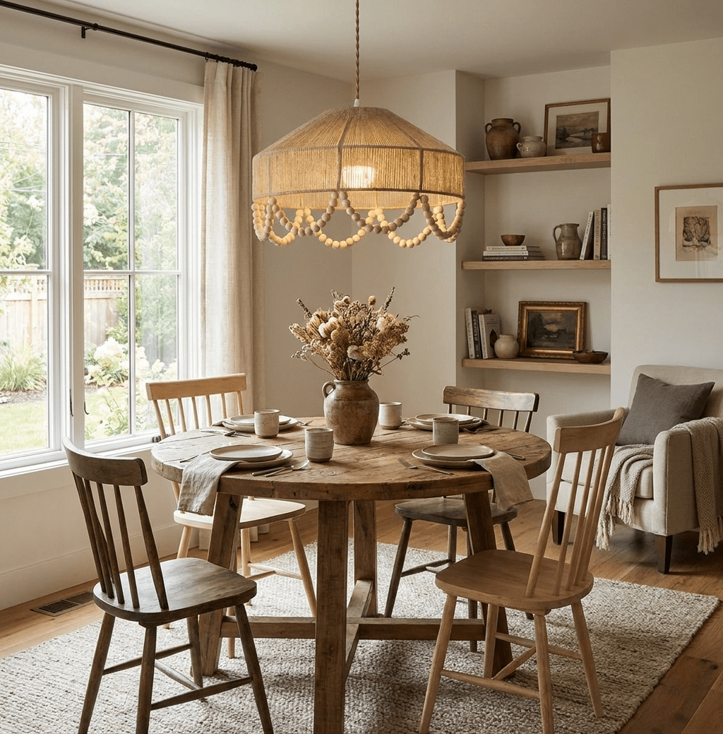 Hemp Rope Pendant Light — Pendant Light | Maison Monashee — view 3