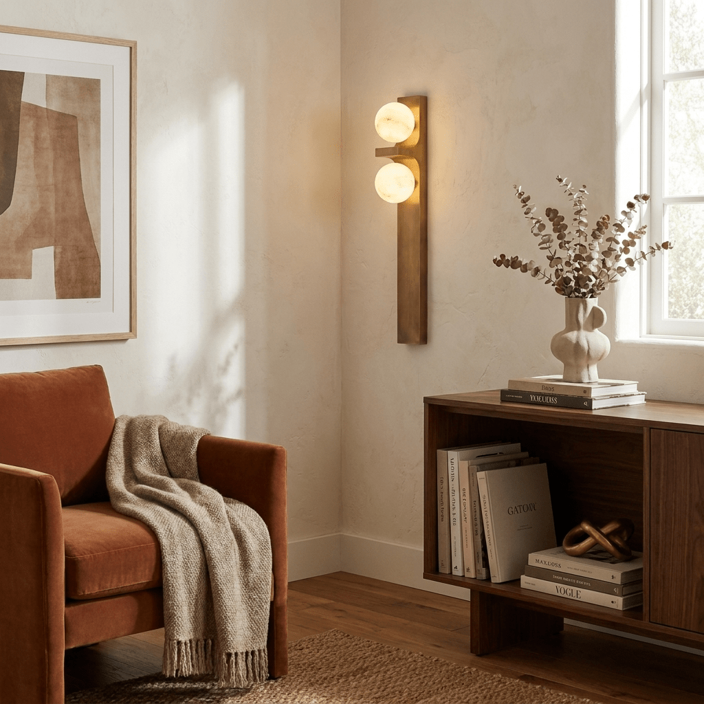 Double Globe Sconce — Wall Sconce | Maison Monashee — view 13