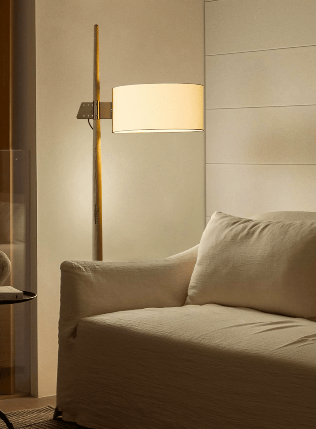 Wood Floor Lamp for Living Room — Floor Lamp | Maison Monashee — view 11