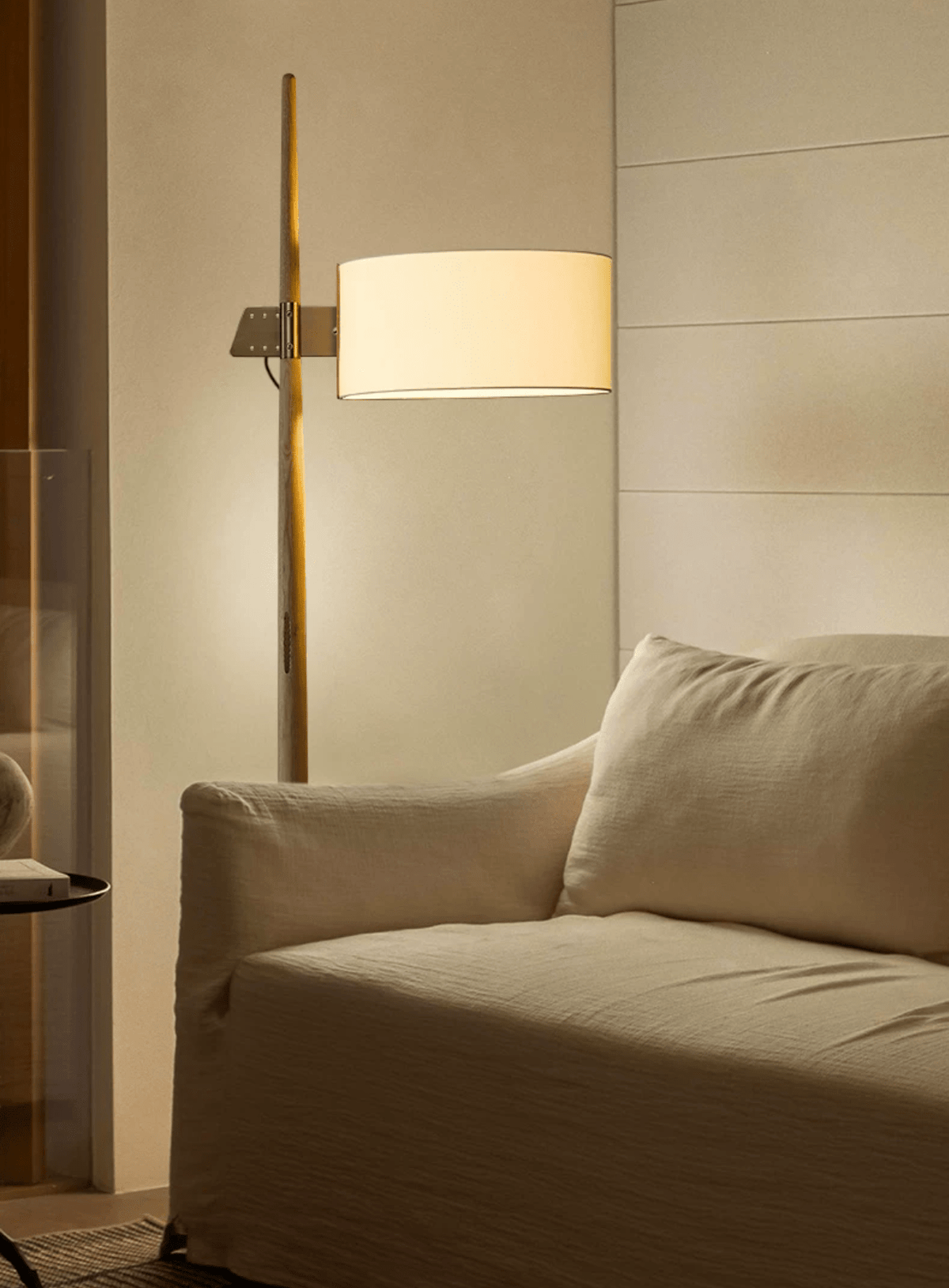 Wood Floor Lamp for Living Room — Floor Lamp | Maison Monashee — view 11