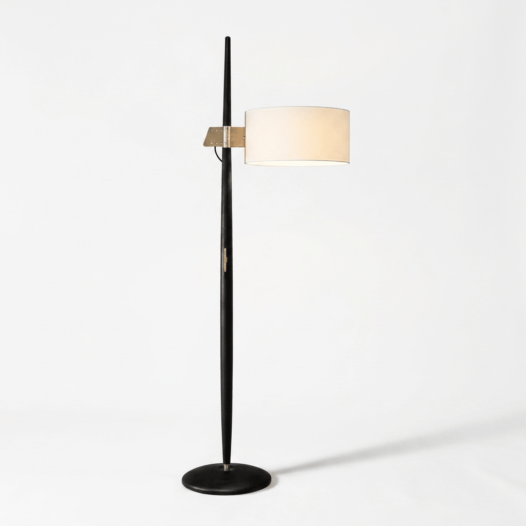 Wood Floor Lamp for Living Room — Floor Lamp | Maison Monashee — view 12